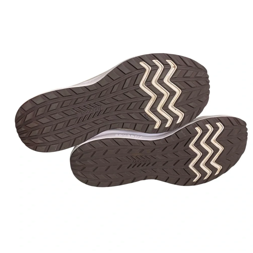 Saucony VersaFoam Inferno Shoe Womens 9.5 Beige S30035 Low Road Running Sneaker - Picture 4 of 8